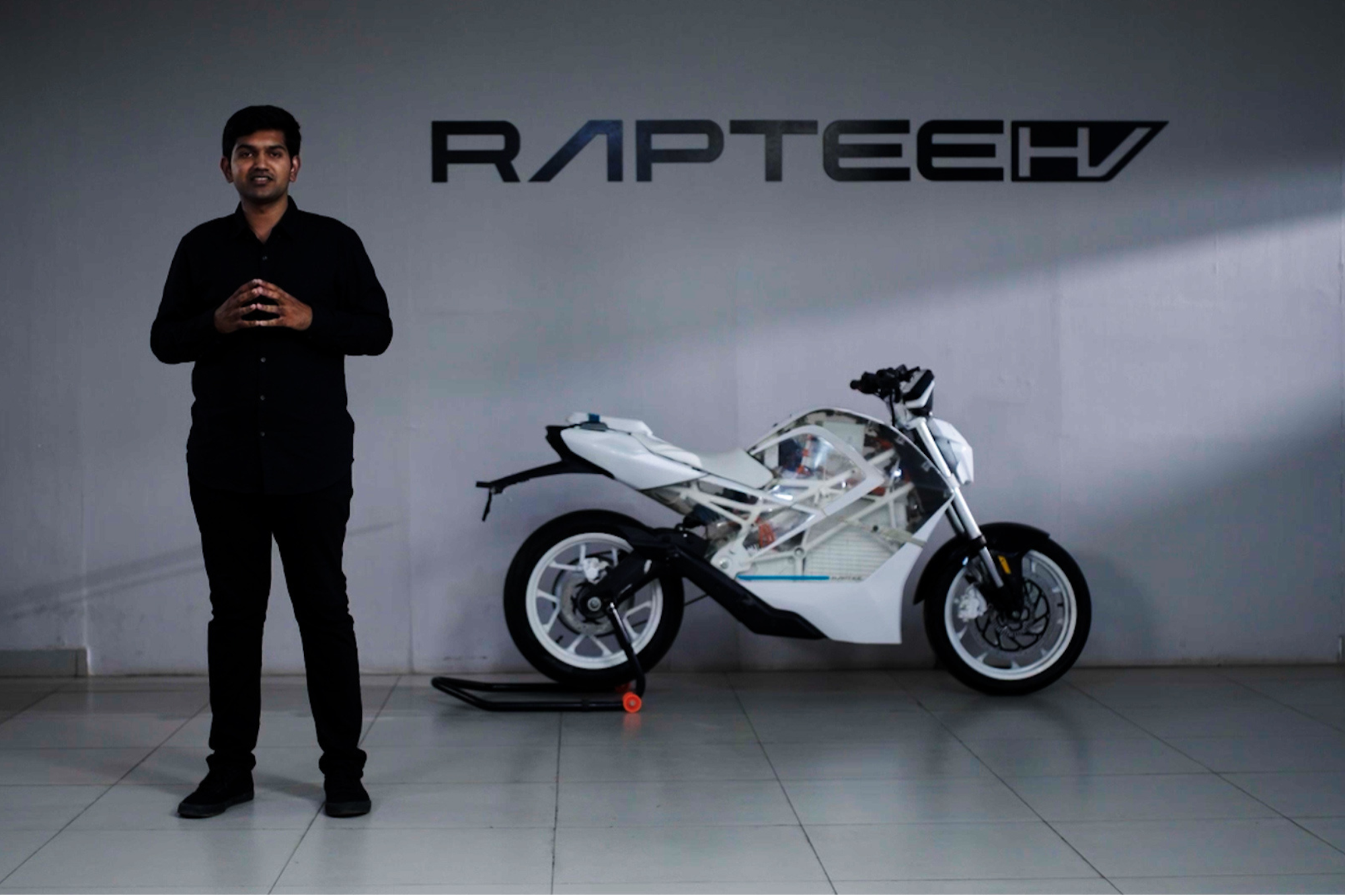 Raptee Launches India's First High Voltage Electric Motorcycle