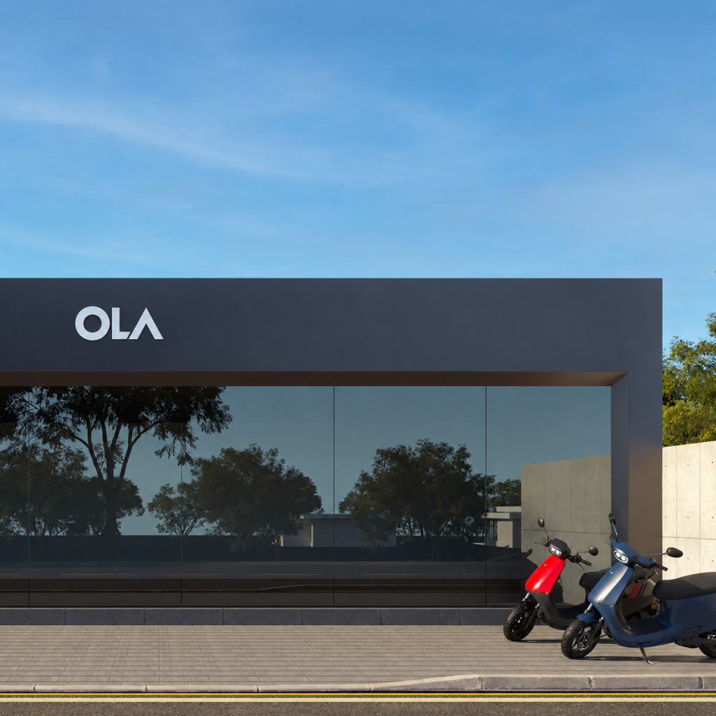 Ola Electric Revenue Rises to INR 455 Cr